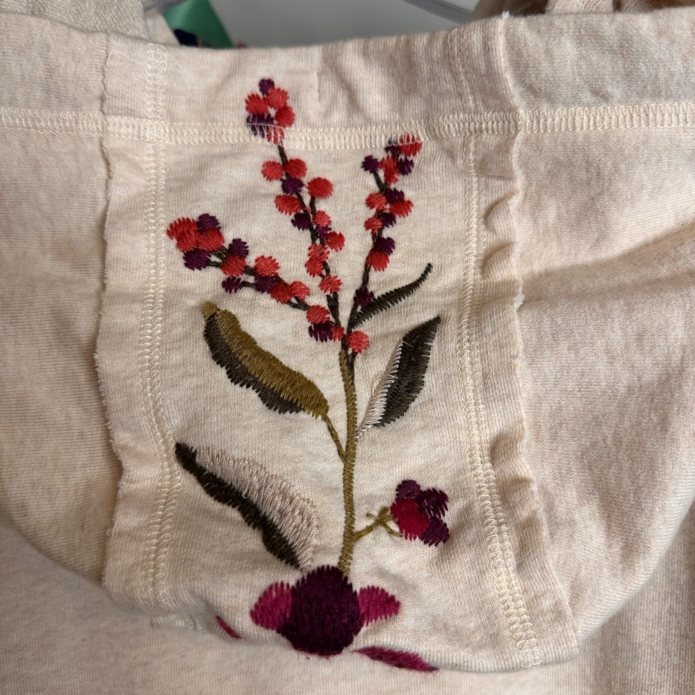 Johnny Was Flore Tiered Hoodie. Size M - Picture 6 of 11